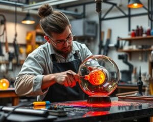 Glastechniker: Präzision und Kunst in der Glasverarbeitung