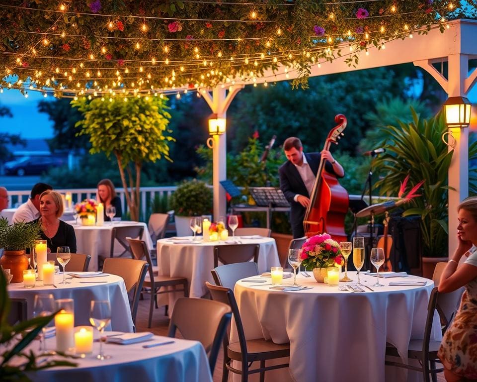 Jazzabend auf der Sommerterrasse