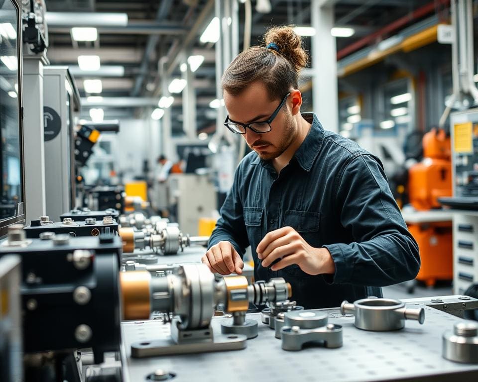 Maschinenbediener in der Fertigung: Präzise Produktion sicherstellen