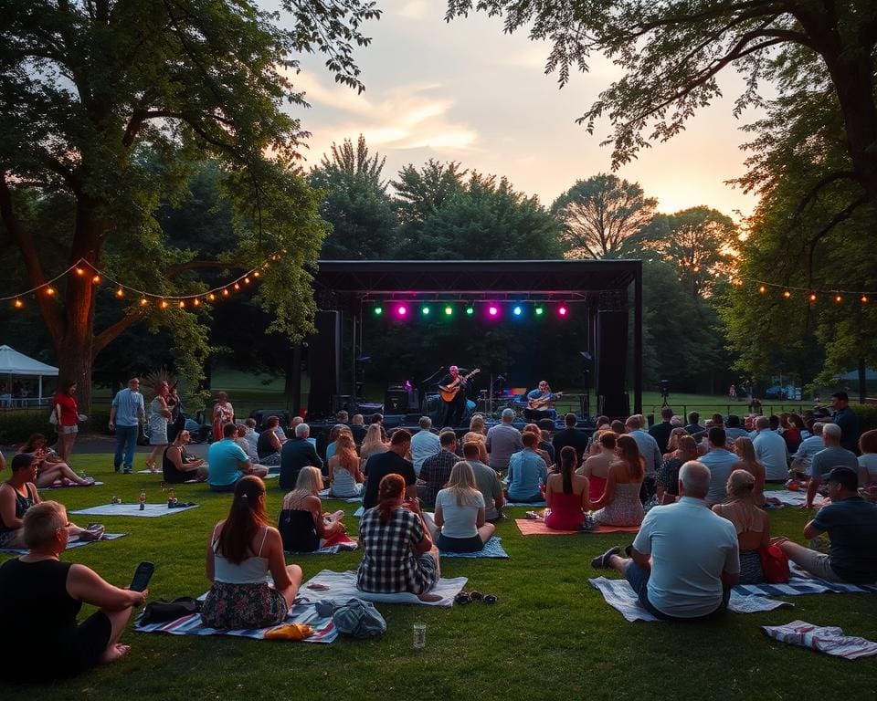 Open-Air Konzerte im Grünen