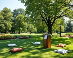 Open-Air-Poesie im Park erleben