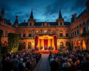 Opernaufführung im Schlosshof