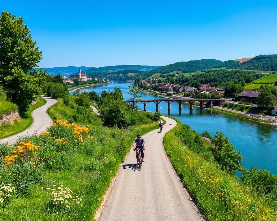 Radurlaub entlang der Donau