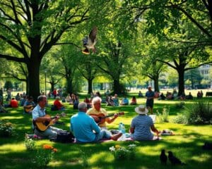 Sommerliche Musikklänge im Park