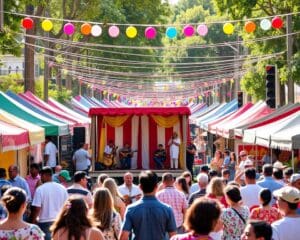 Straßenfest mit Theater und Musik