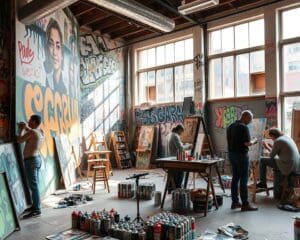 Urban Art im offenen Atelier