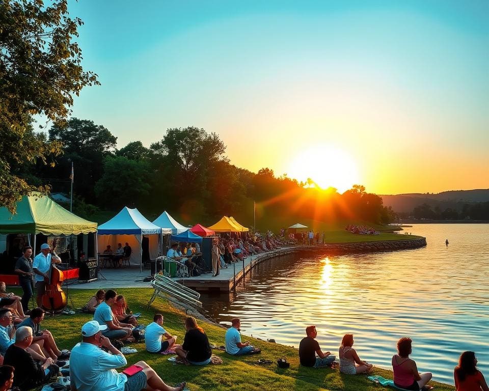 Veranstaltungsort am See