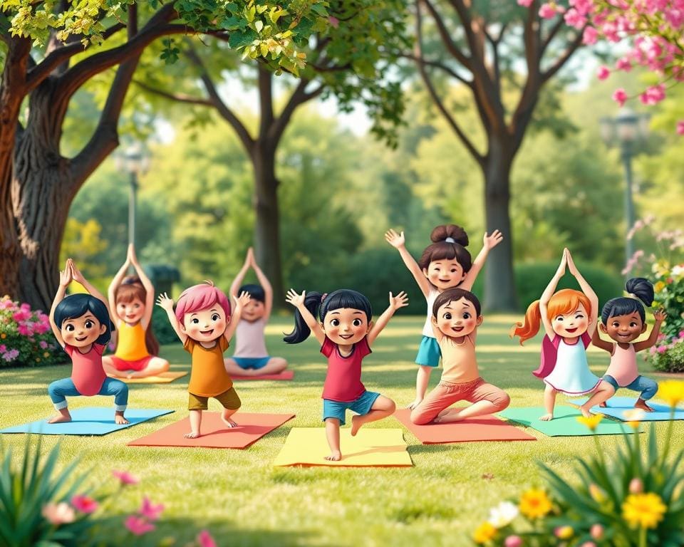 Yoga Übungen für Kinder