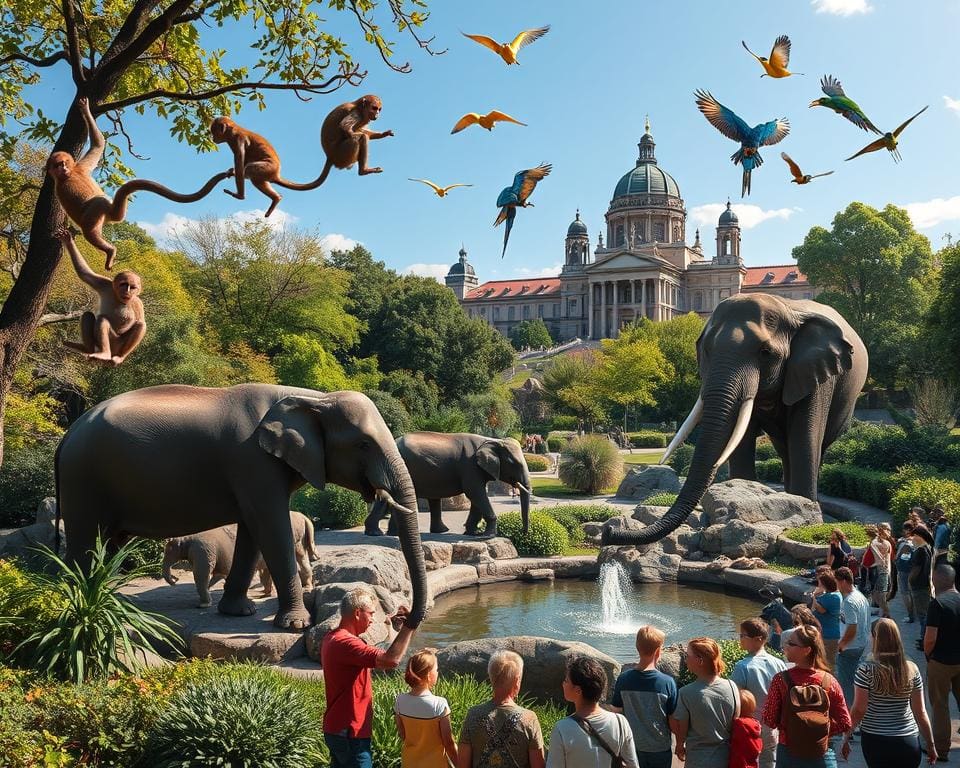 Stuttgart Zoo besuchen tierische Attraktionen